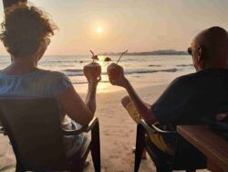 Savor the taste of tropical bliss as the sun sets over Sri Lanka’s stunning landscapes. Relax and refresh with a king coconut in hand, the perfect way to end your day with JLK Tours.